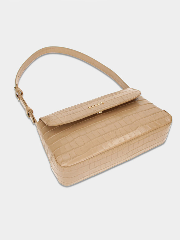 Elega Bež ženska torba na preklop Elega Dundee