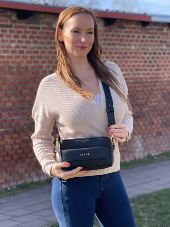 Elega Crna Elega Nokky ženska torbica