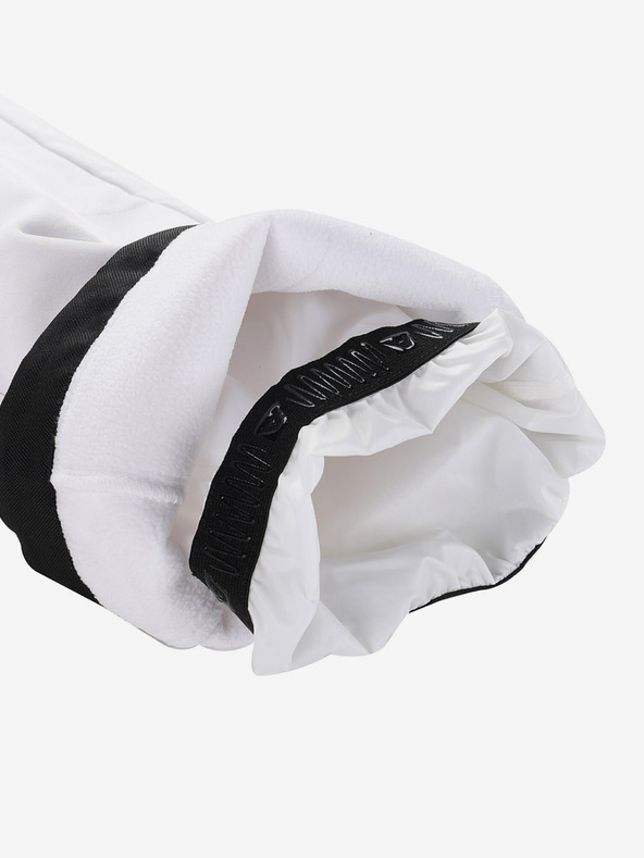 ALPINE PRO Ženske skijaške softshell hlače s membranom ALPINE PRO GERANA bijele boje