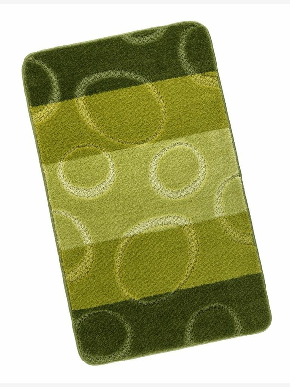 Bellatex Kupaonska prostirka 60x100cm elipsa zelena Bellatex