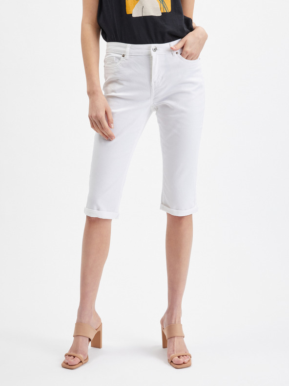 Orsay Bijele traperice tričetvrt dužine ORSAY