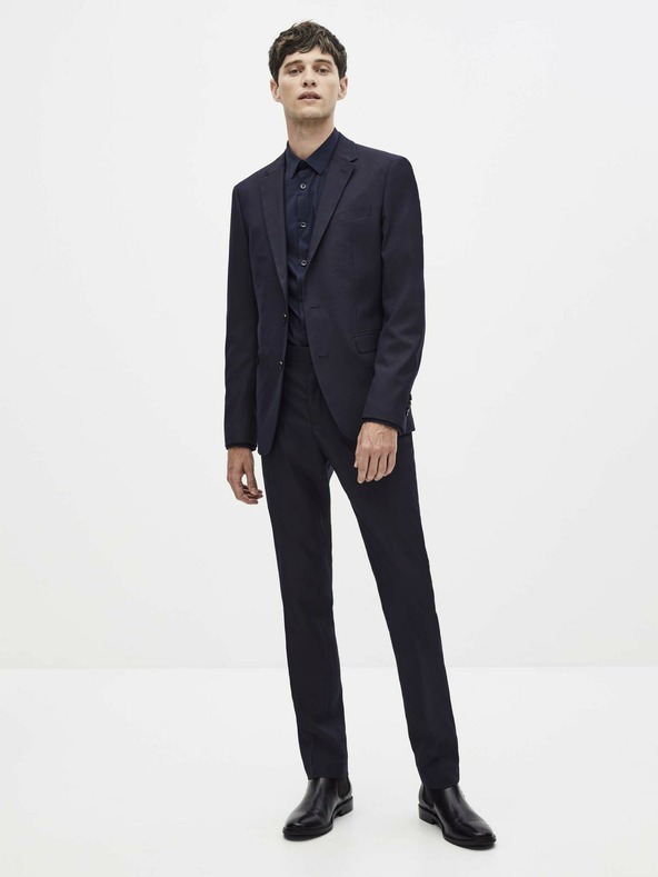 Celio Tamnoplava muška košulja Celio Masantal1