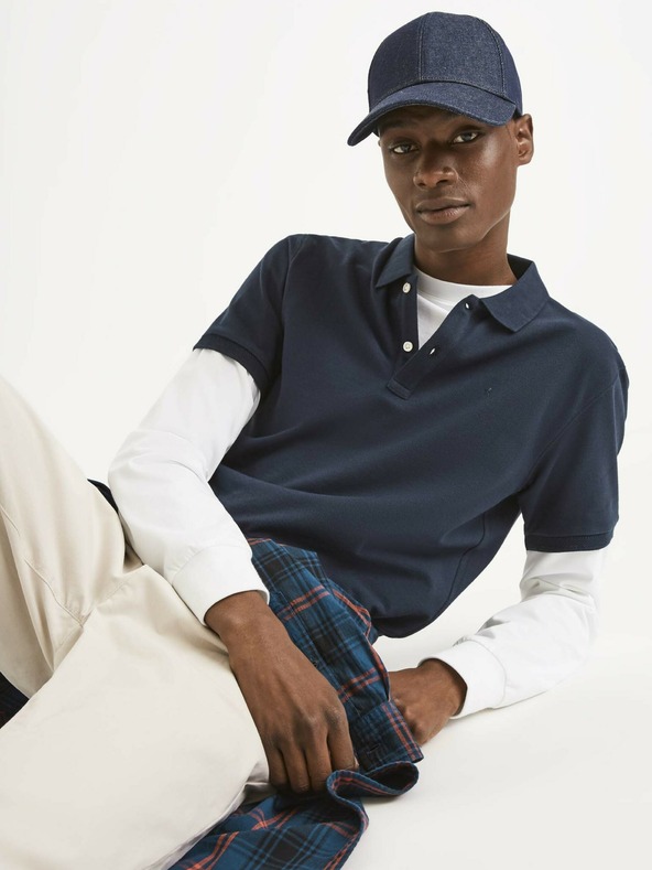 Celio Tamnoplava muška polo majica Celio