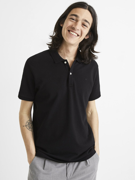 Celio Celio Teone crna muška polo majica