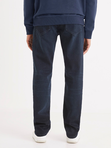 Celio Tamnoplave muške traperice ravnog kroja Celio C15