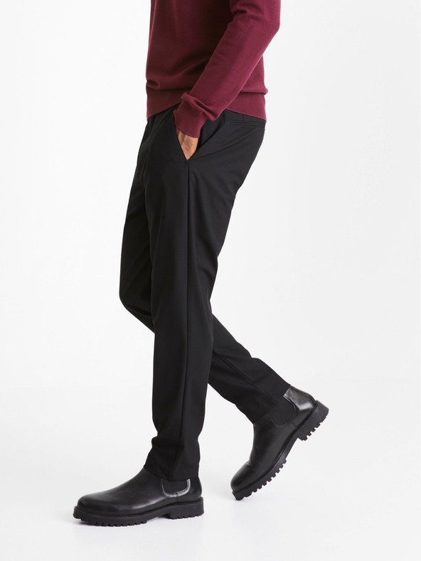 Celio Crne muške hlače Celio Cosmart