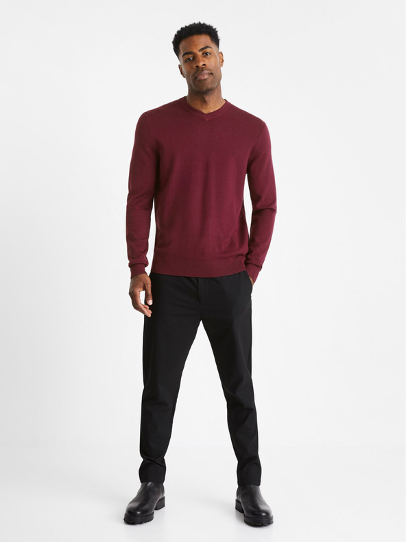 Celio Crne muške hlače Celio Cosmart