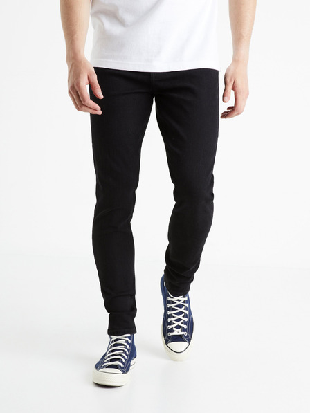 Celio Celio Foskinny crne muške uske traperice1
