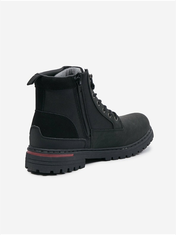 Celio Crne muške zimske gležnjače Celio