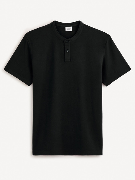 Celio Crna muška base polo majica Celio Gesohel