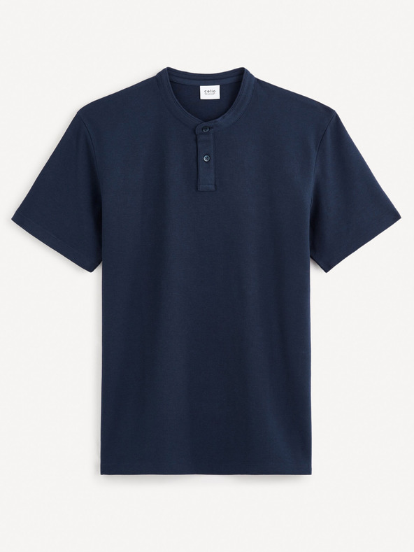 Celio Tamnoplava muška base polo majica Celio Gesohel