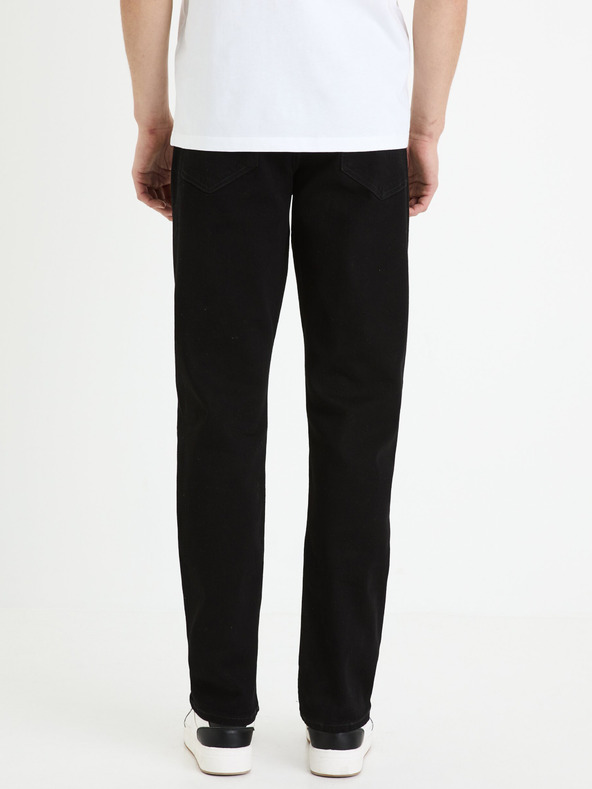 Celio Crne muške traperice ravnog kroja Celio C15