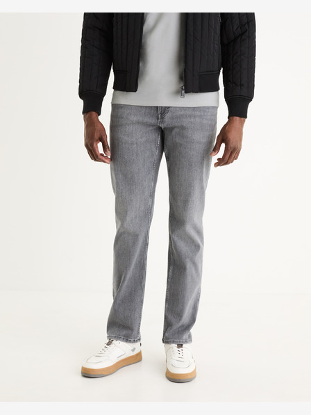 Celio Sive muške traperice ravnog kroja Celio C15
