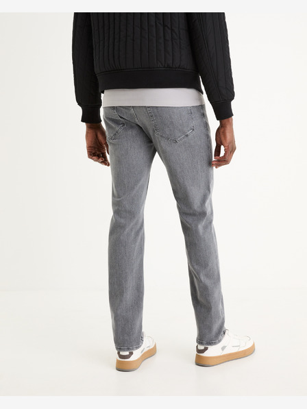 Celio Sive muške traperice ravnog kroja Celio C15