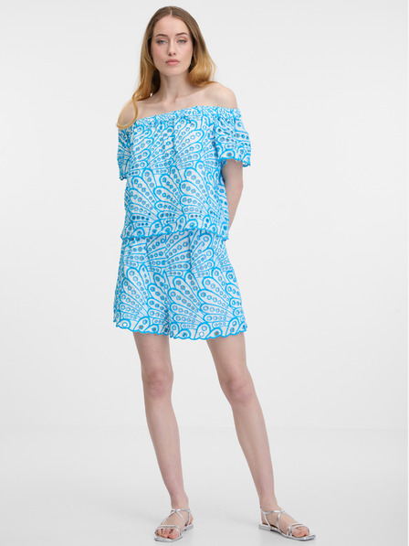 Orsay Plave ženske kratke hlače s uzorkom ORSAY