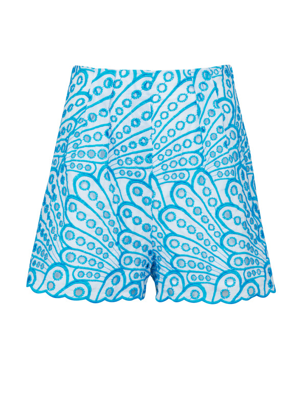 Orsay Plave ženske kratke hlače s uzorkom ORSAY