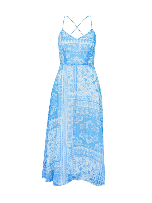 Orsay Plava ženska midi haljina ORSAY