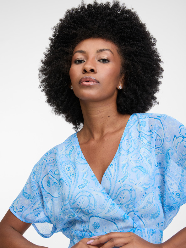 Orsay Svijetloplava ženska maxi haljina ORSAY