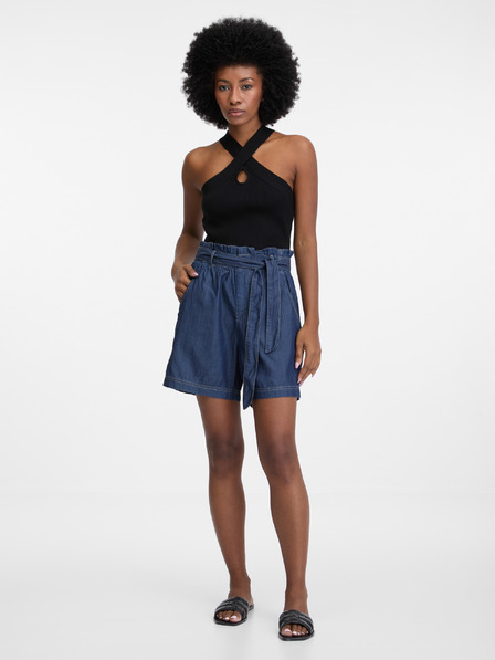 Orsay Tamnoplave ženske traper kratke hlače ORSAY