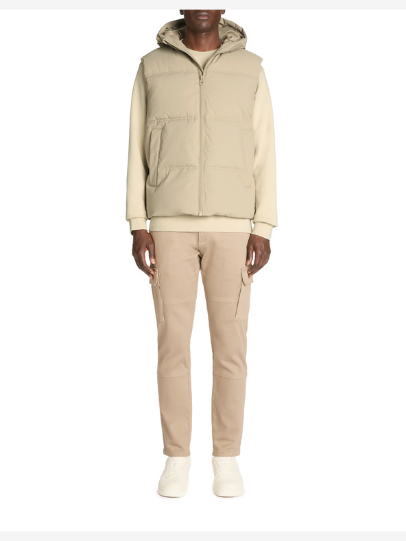 Celio Celio Jubianco muški bež prsluk