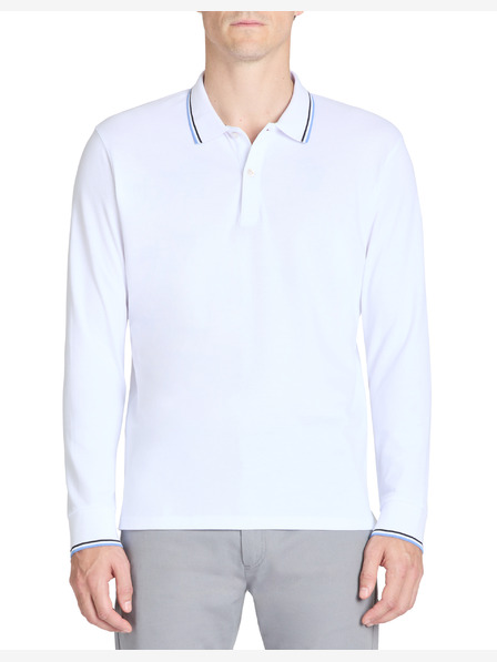 Celio Bijela muška polo majica Celio Bagaz