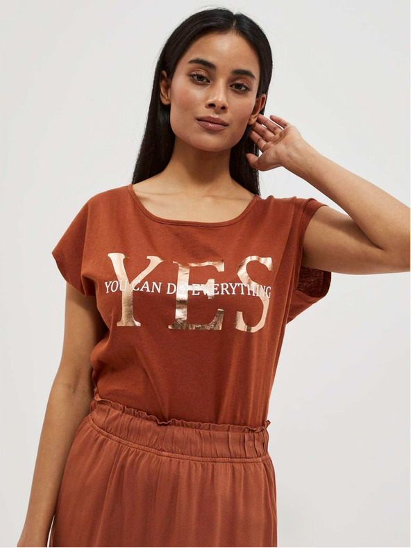 Moodo Ženska majica s Moodo natpisom