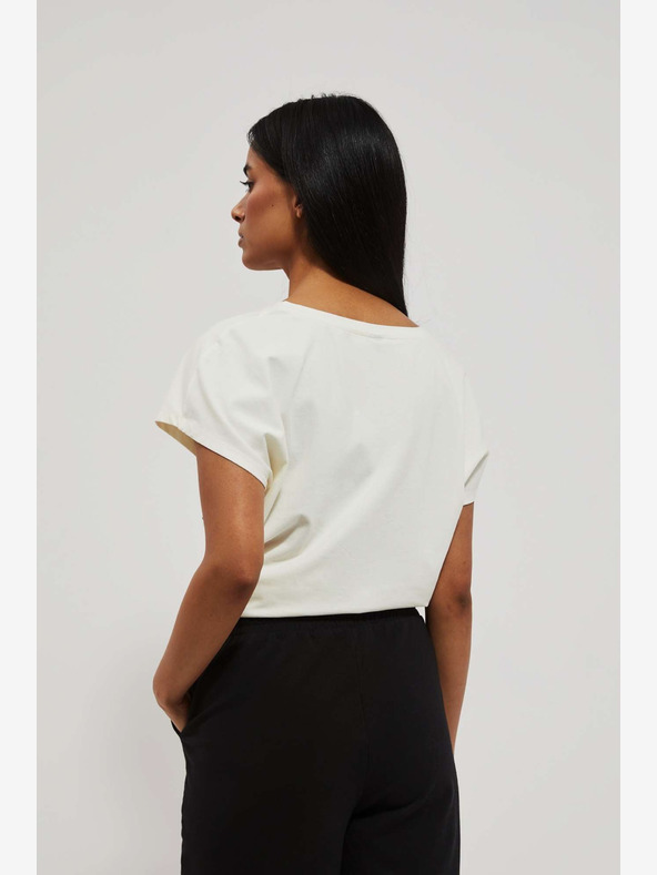 Moodo Bijela majica s Moodo printom