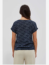 Moodo Moodo tamnoplava majica s uzorkom
