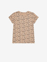 Moodo Bež ženska Moodo majica s uzorkom