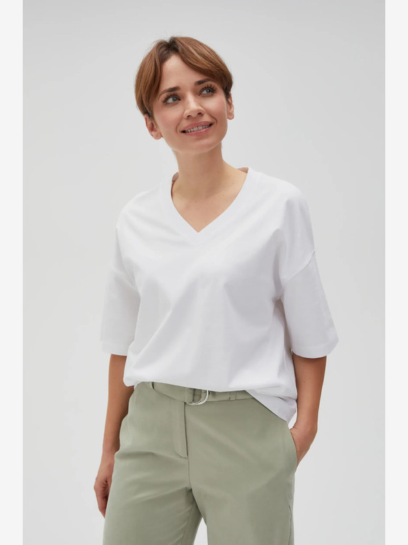 Moodo Bijela ženska Moodo majica