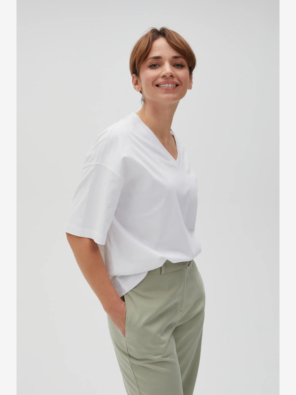 Moodo Bijela ženska Moodo majica