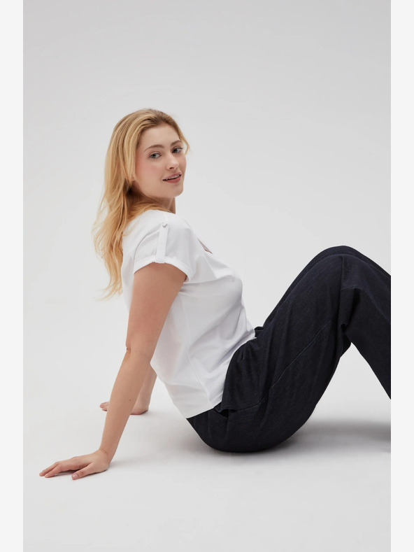 Moodo Bijela ženska Moodo majica