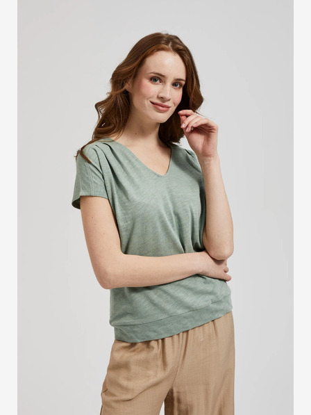 Moodo Zelena majica kratkih rukava Moodo