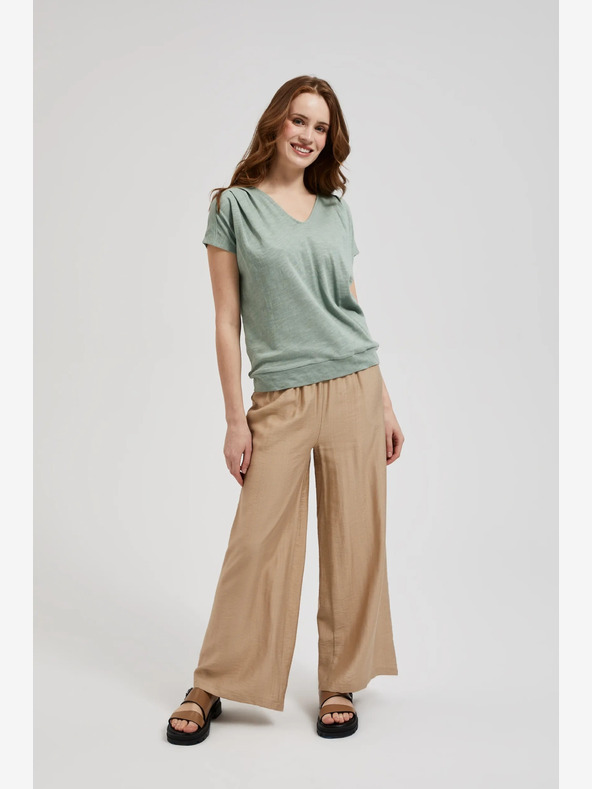 Moodo Zelena majica kratkih rukava Moodo