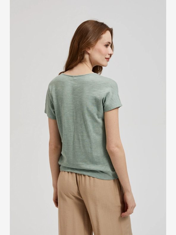 Moodo Zelena majica kratkih rukava Moodo