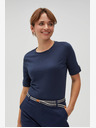 Moodo Moodo tamno plava ženska majica