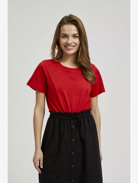 Moodo Moodo crvena majica kratkih rukava