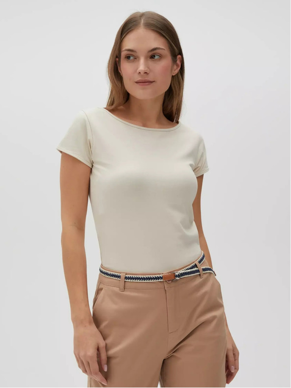 Moodo Moodo bež ženska majica