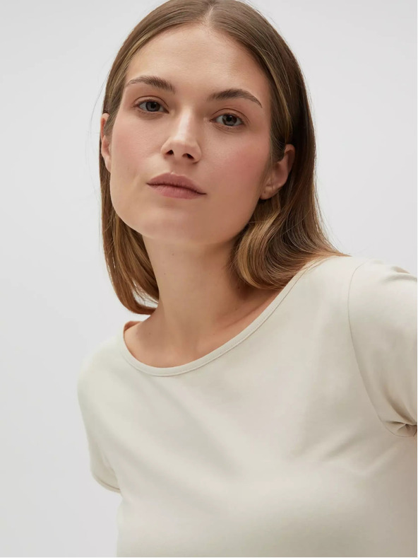 Moodo Moodo bež ženska majica