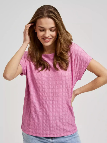 Moodo Moodo roza majica kratkih rukava