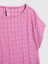 Moodo Moodo roza majica kratkih rukava