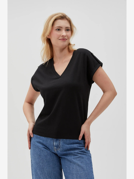 Moodo Crna ženska Moodo majica