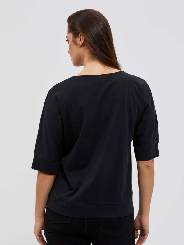 Moodo Crna ženska Moodo majica