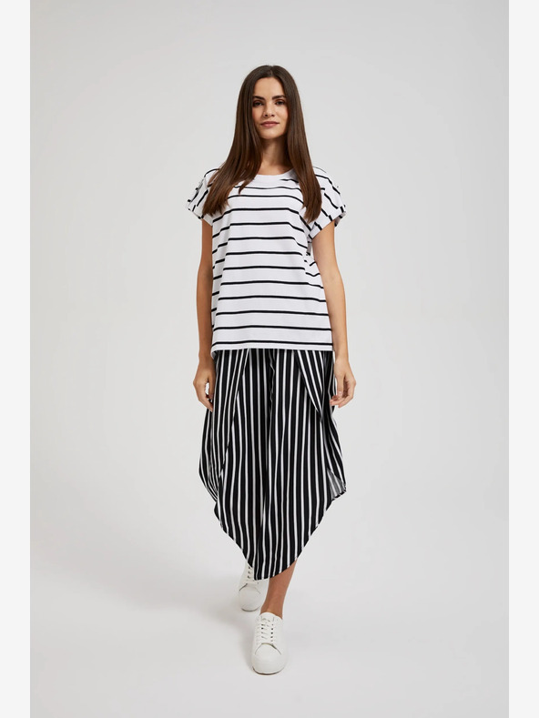 Moodo Moodo ženska majica na pruge