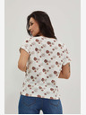 Moodo Moodo bijela majica s uzorkom