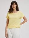 Moodo Moodo žuta majica kratkih rukava