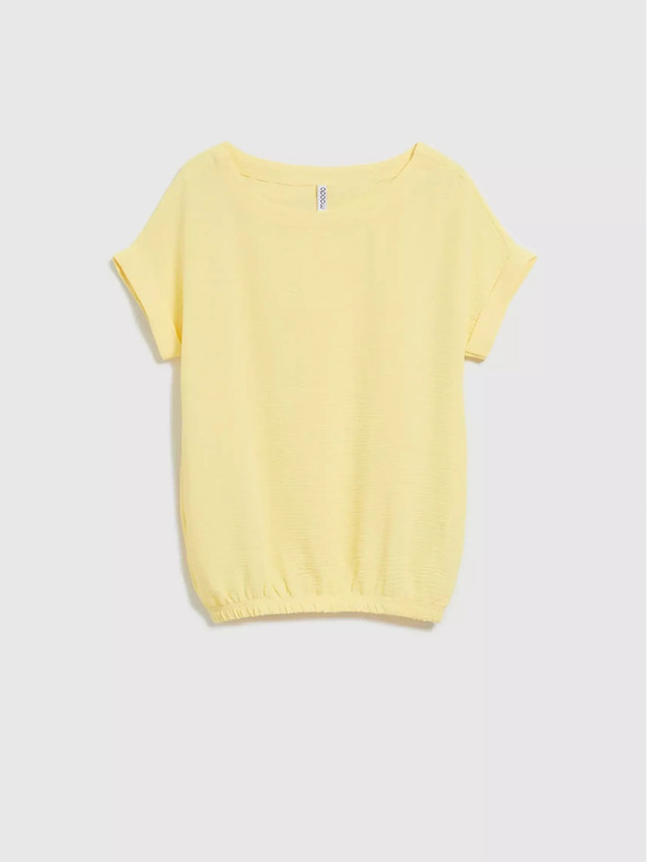 Moodo Moodo žuta majica kratkih rukava
