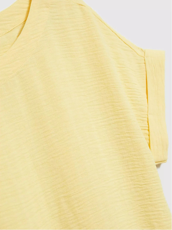 Moodo Moodo žuta majica kratkih rukava