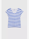 Moodo Moodo plava majica na pruge