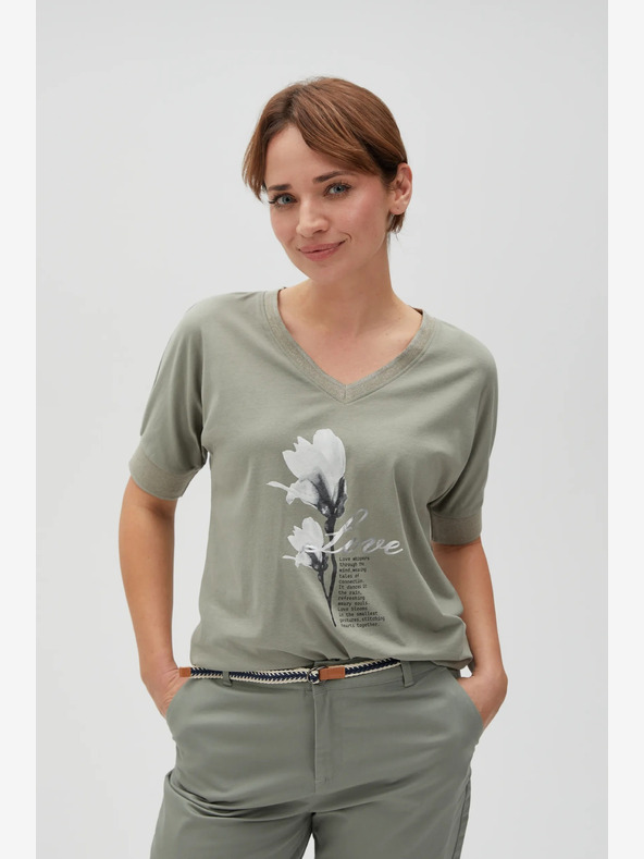 Moodo Svijetlo zelena Moodo ženska majica